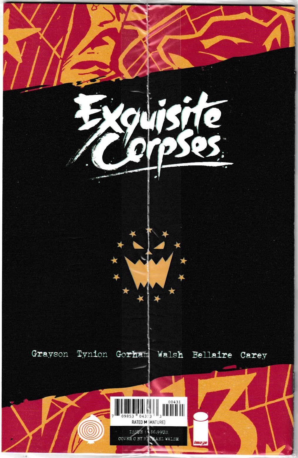 Exquisite Corpses #4 Cover C Michael Walsh Polybagged & Playing Card Variant (Image Comics, 2025)
