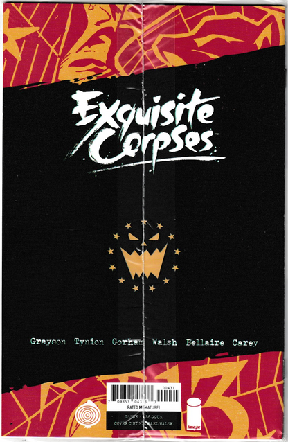 Exquisite Corpses #4 Cover C Michael Walsh Polybagged & Playing Card Variant (Image Comics, 2025)