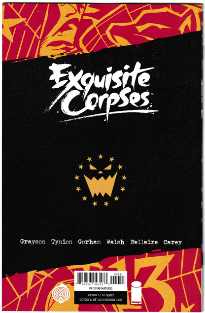 Exquisite Corpses #4 Cover D Puppeteer Lee Stealth Variant (Image Comics, 2025) (NM/NM+)