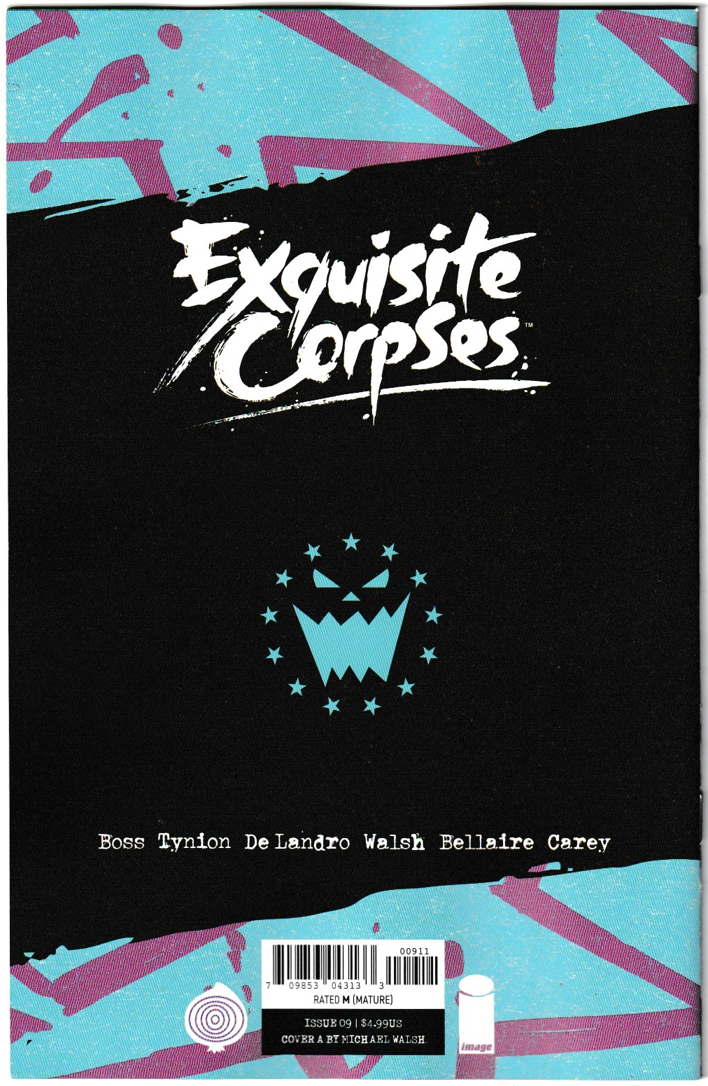 EXQUISITE CORPSES #9 CVR A MICHAEL WALSH (MR) 1st Print