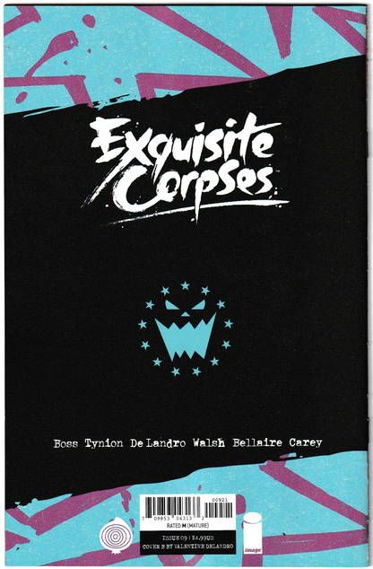 EXQUISITE CORPSES #9 CVR B VALENTINE DE LANDRO VAR (MR) 1st Print