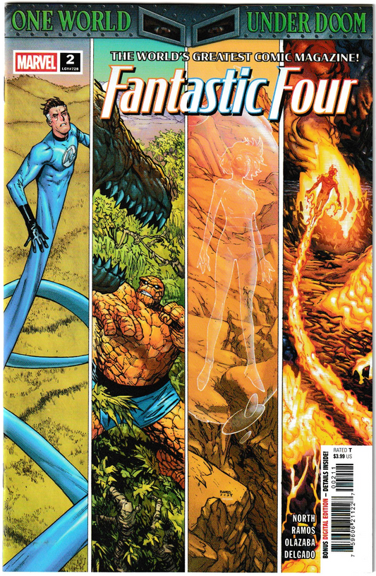 Fantastic Four (2025) #2 Cover A Humberto Ramos (Marvel Comics, 2025)