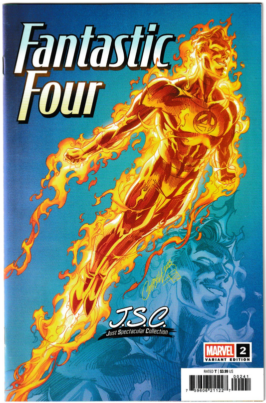 Fantastic Four (2025) #2 J. Scott Campbell Just Spectacular Collection Variant (Marvel Comics, 2025) (NM/NM+)