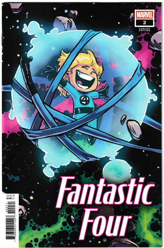 Fantastic Four (2025) #2 Skottie Young 5-Part Connecting Variant (Marvel Comics, 2025) (NM/NM+)