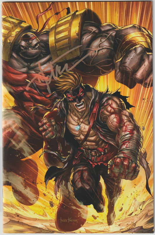 FINAL BOSS #1 CVR G Tyler Kirkham Virgin Variant (MR) [SIGNED BY TYLER KIRKHAM]