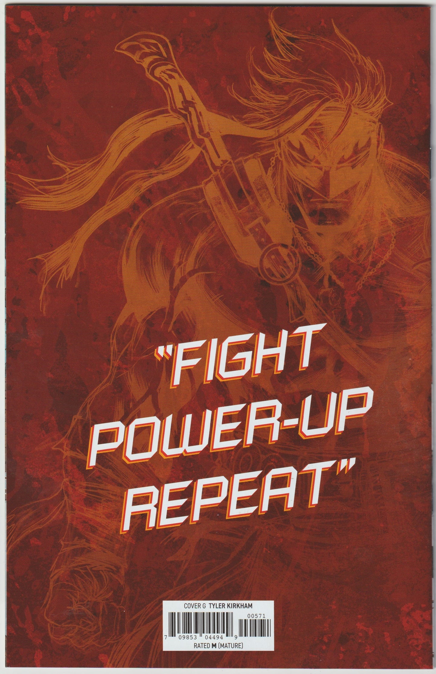 FINAL BOSS #1 CVR G Tyler Kirkham Virgin Variant (MR) [SIGNED BY TYLER KIRKHAM]