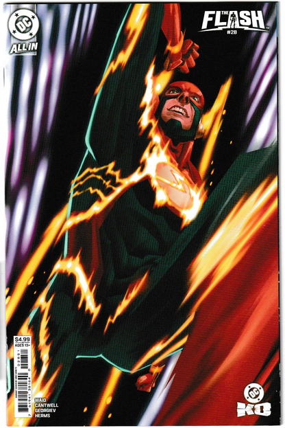 FLASH #28 CVR B ERIC CANETE CARD STOCK VAR (DC K.O.)