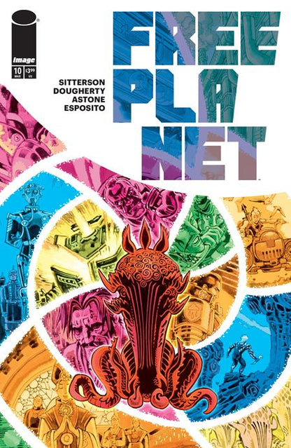 FREE PLANET #10 Bundle 3 Covers A-C (1st Print) [3 Book Bundle]