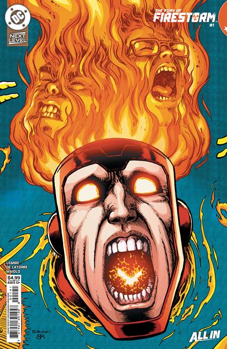FURY OF FIRESTORM #1 (OF 6) CVR C CHRIS BURNHAM CARD STOCK VAR (1st Print) [2 Book Bundle]