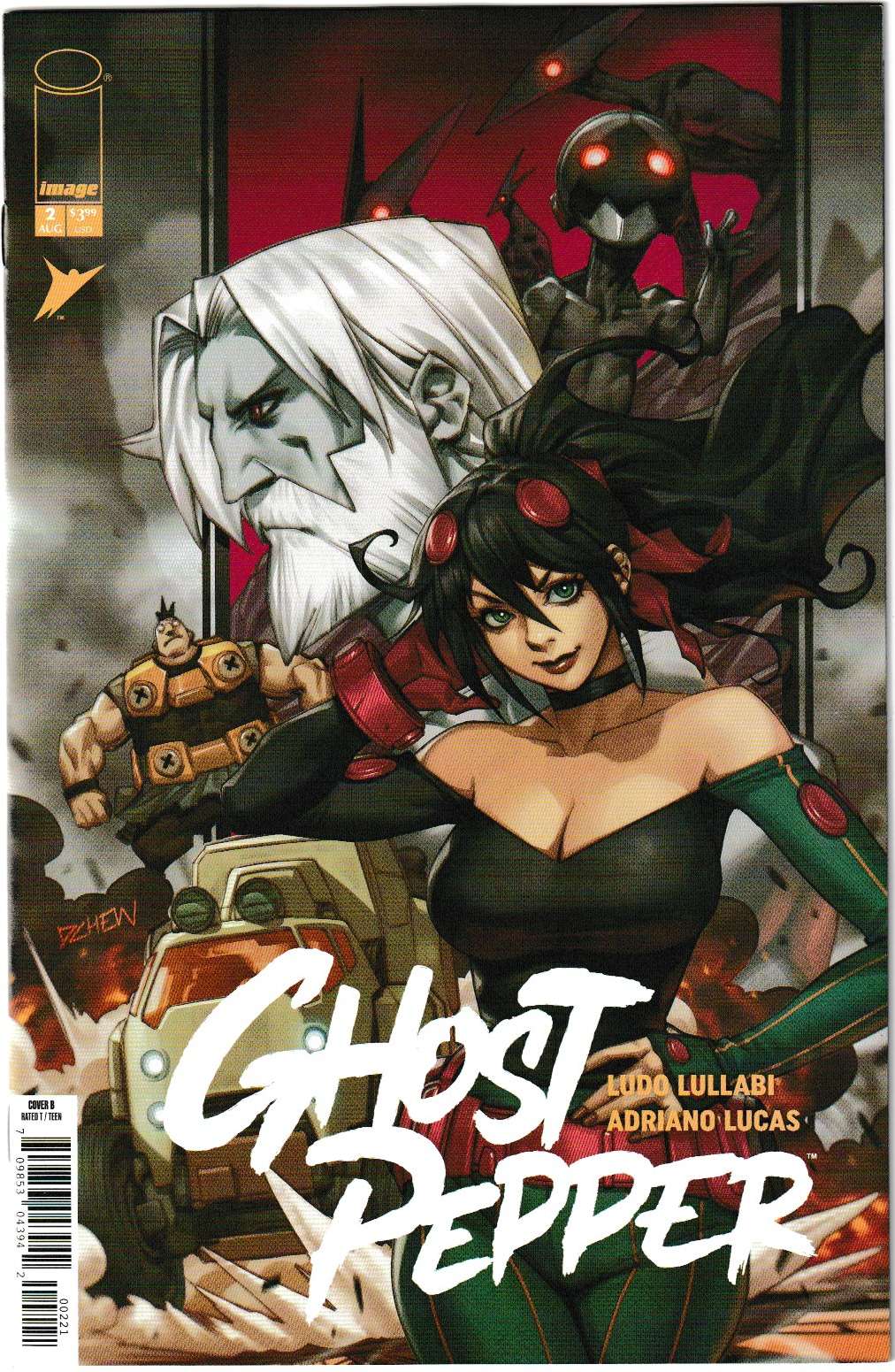 Ghost Pepper #2 Cover B Derrick Chew Variant (Image Comics, 2025) (NM/NM+)