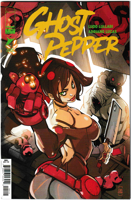 Ghost Pepper #1 2nd Printing Cover A (Ludo Lullabi) NM/NM+