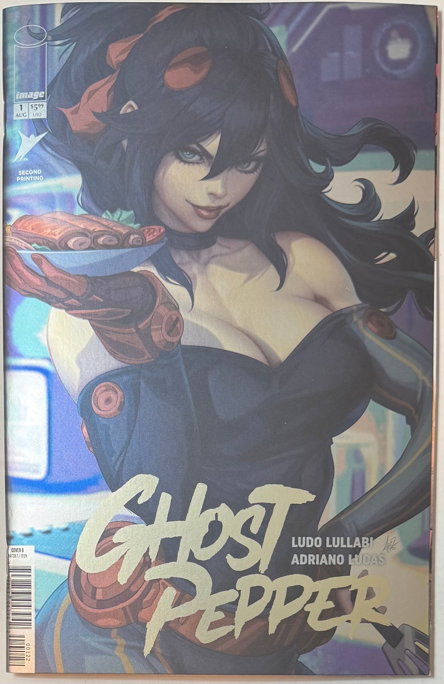 Ghost Pepper #1 2nd Printing Cover B (Stanley “Artgerm” Lau) NM/NM+