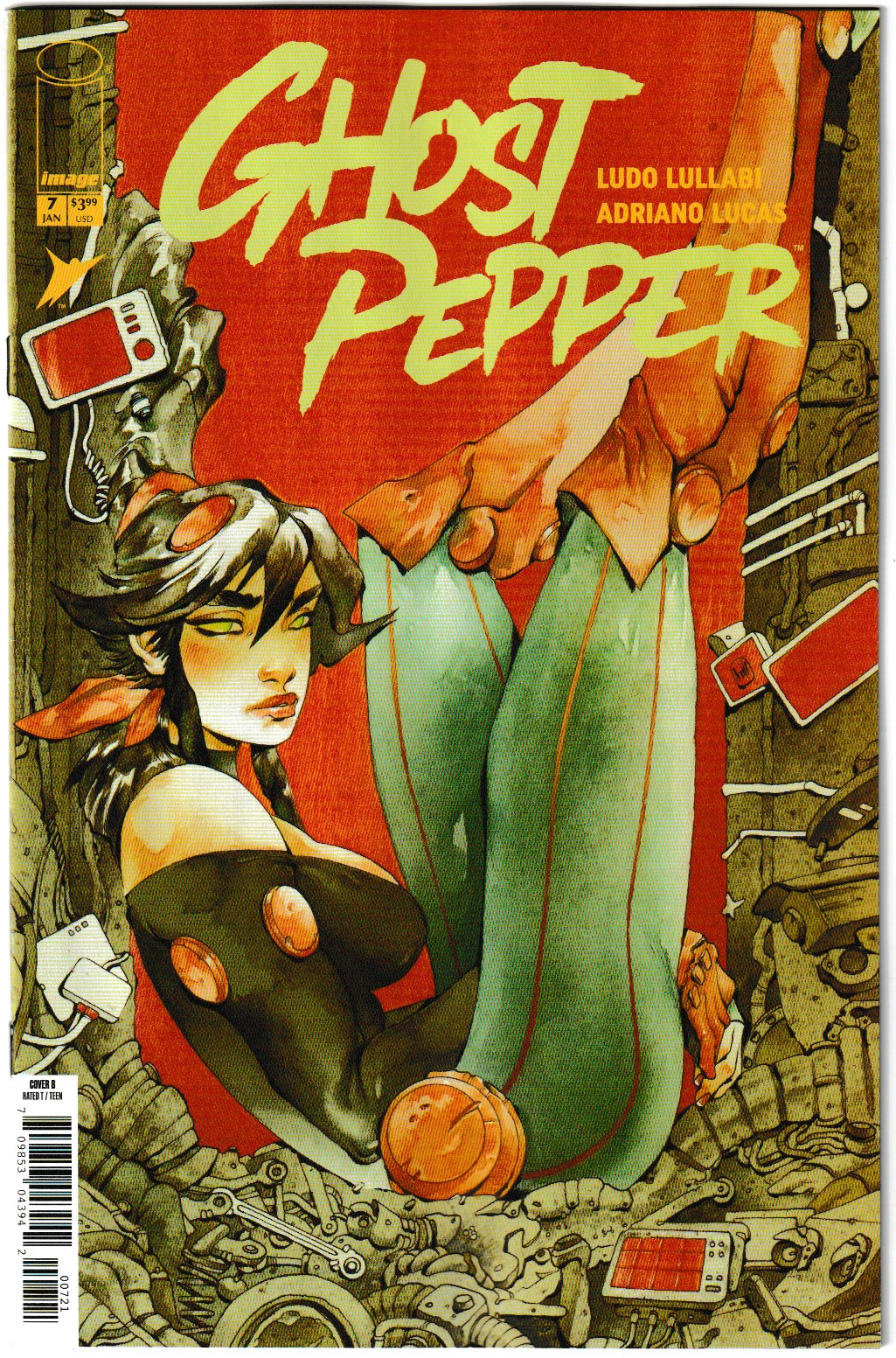 GHOST PEPPER #7 Bundle 2 Covers A & B [2 Book Bundle]