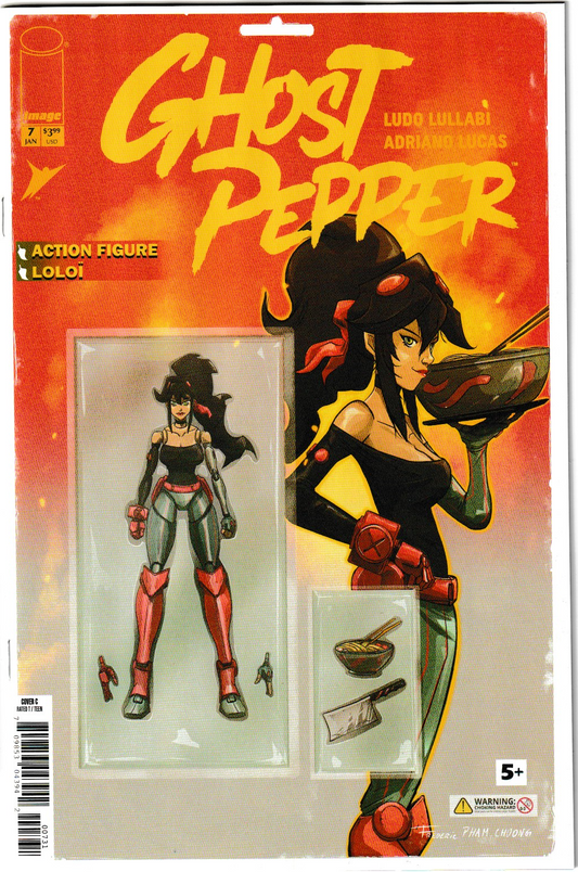 GHOST PEPPER #7 CVR C INC 1:10 FREDERIC PHAM CHUONG ACTION FIGURE VAR 1st Print