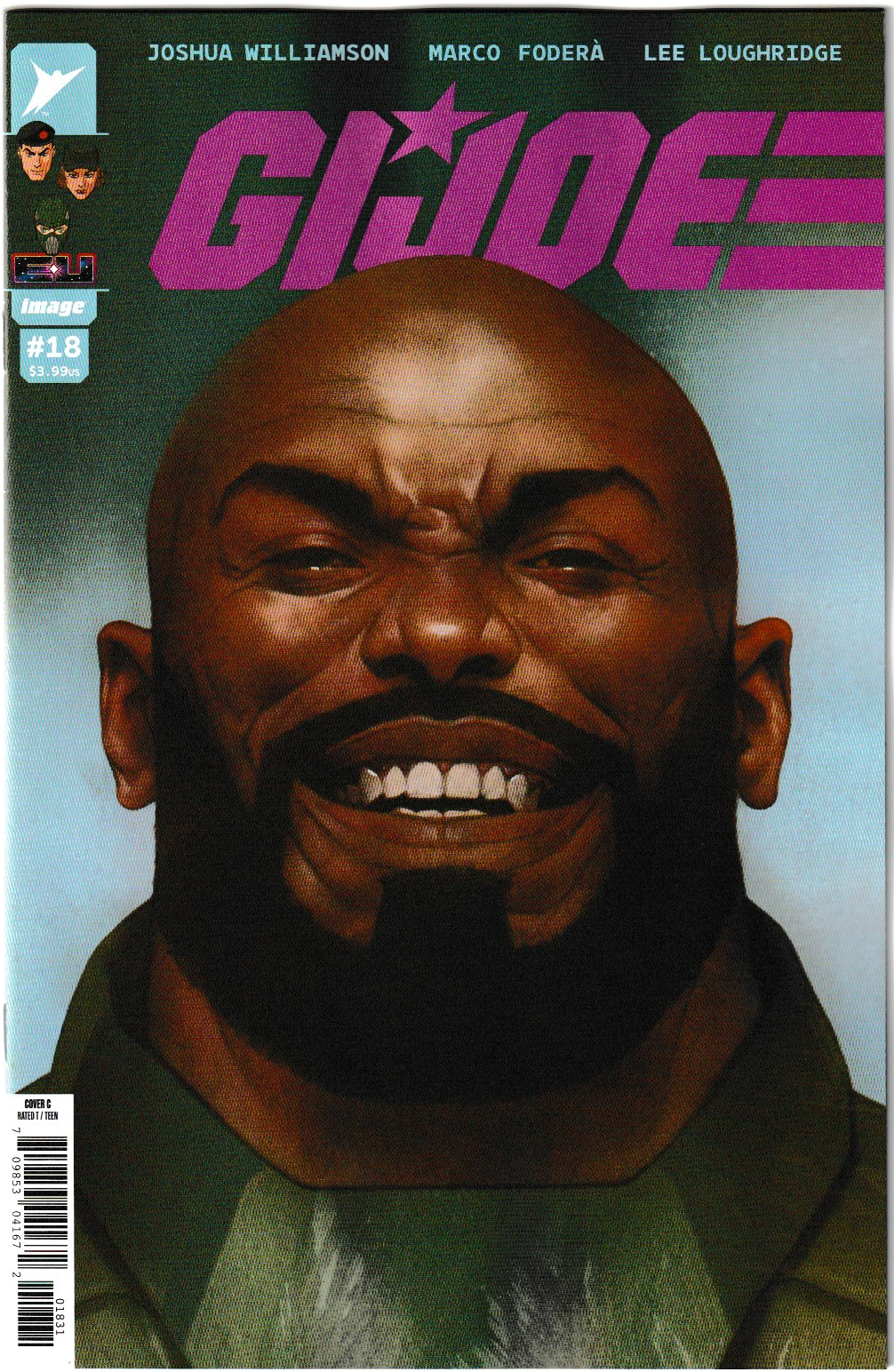 GI JOE #18 CVR C BEN OLIVER VAR (1st Print)