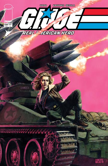 GI JOE A REAL AMERICAN HERO #326 CVR C INC 1:10 STEVE BEACH VAR Bundle [4 Book Bundle]