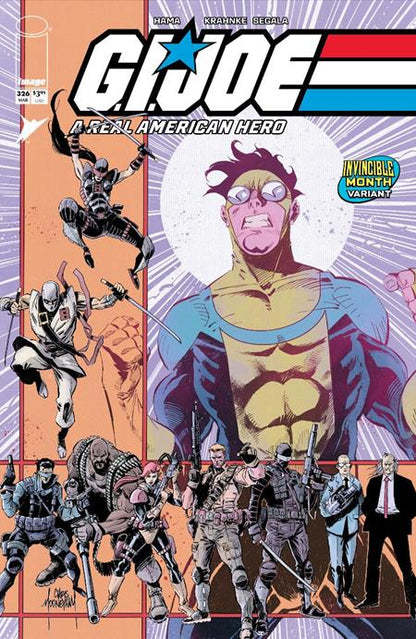 GI JOE A REAL AMERICAN HERO #326 Bundle 3 Covers A,B,D (1st Print) [3 Book Bundle]