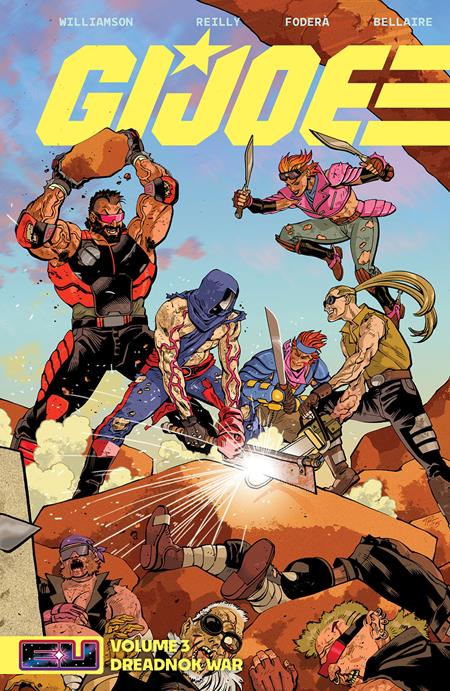 GI JOE Trade Paperback VOL 03 DIRECT MARKET EXCLUSIVE TOM REILLY VAR