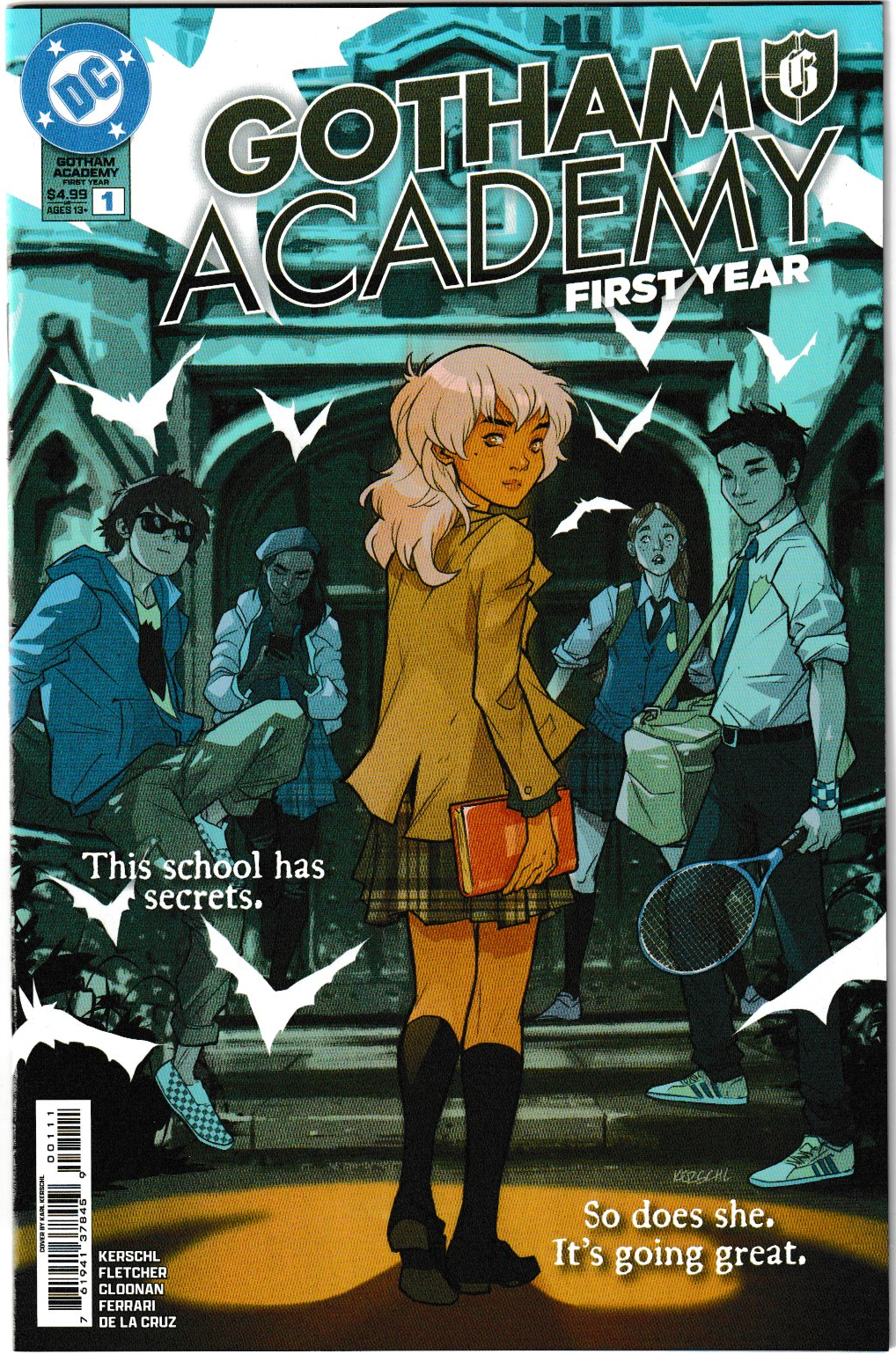 GOTHAM ACADEMY: FIRST YEAR #1 (OF 6) CVR A KARL KERSCHL (DC Comics 2025)