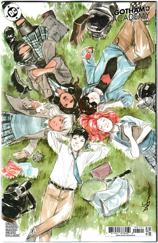 GOTHAM ACADEMY: FIRST YEAR #1 (OF 6) CVR B DUSTIN NGUYEN CARD STOCK VAR (DC Comics 2025)