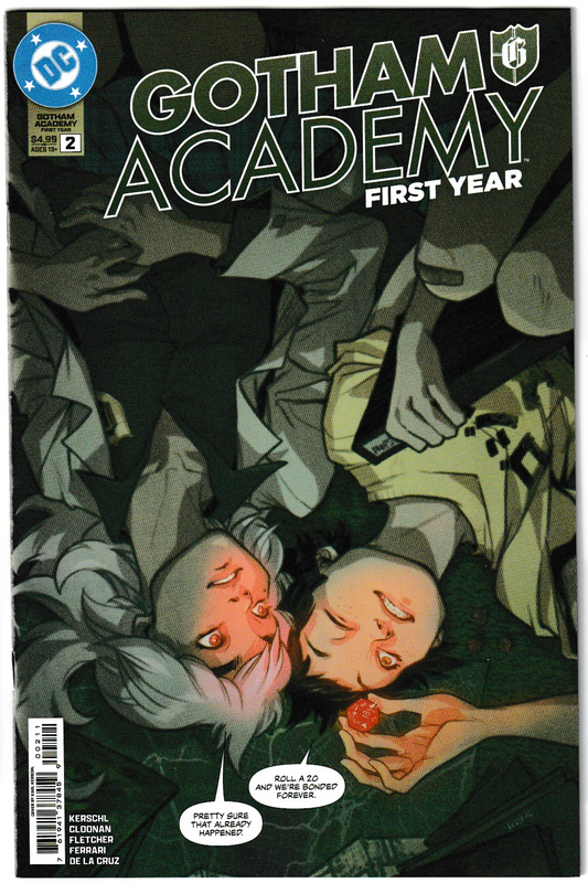 GOTHAM ACADEMY: FIRST YEAR #2 (OF 6) CVR A KARL KERSCHL (DC Comics 2025) 1st Print