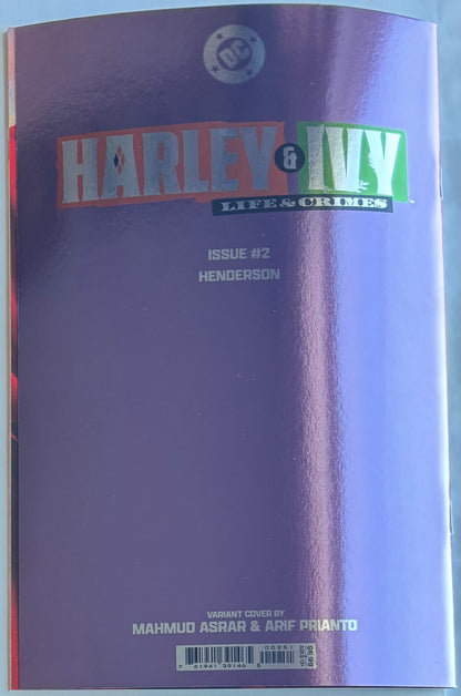 HARLEY AND IVY LIFE AND CRIMES #2 (OF 6) CVR E MAHMUD ASRAR FOIL VAR