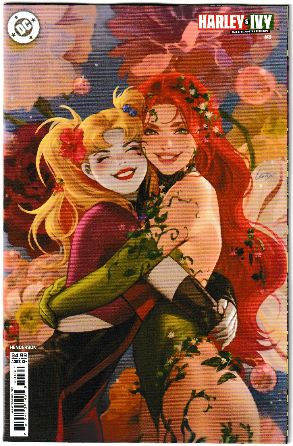 HARLEY AND IVY LIFE AND CRIMES #3 (OF 6) CVR B LESLEY LEIRIX LI CARD STOCK VAR