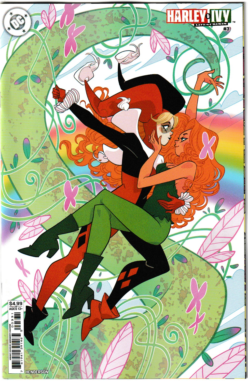 HARLEY AND IVY LIFE AND CRIMES #3 (OF 6) CVR C MARGUERITE SAUVAGE CARD STOCK VAR