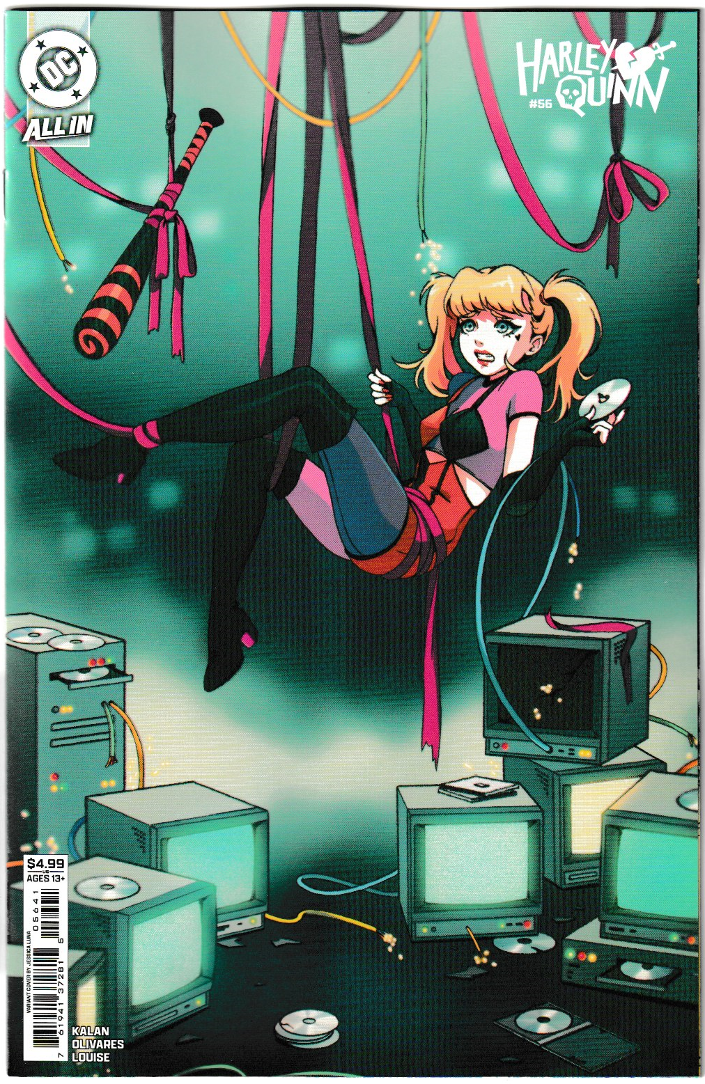 Harley Quinn #56 Cover D Jessica Luna Card Stock Var (DC Comics 2025)