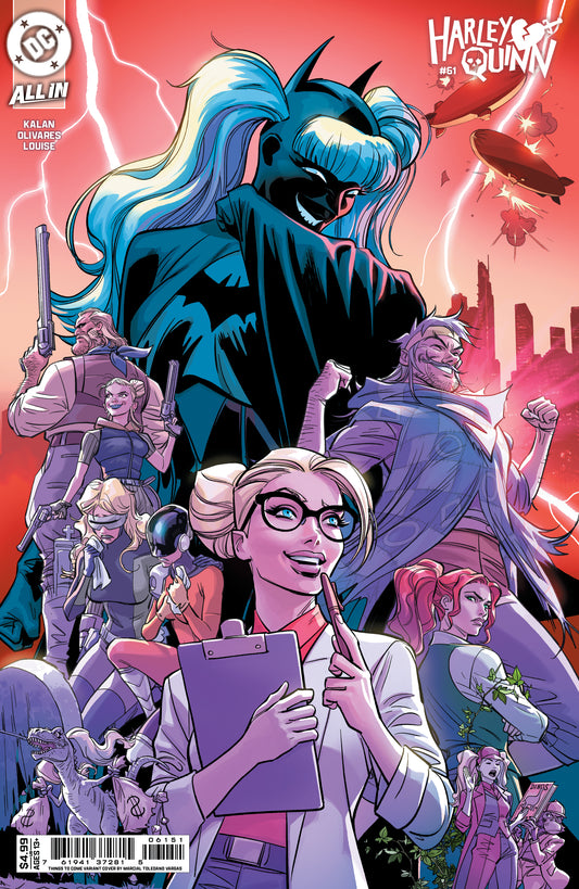 HARLEY QUINN #61 CVR E MARCIAL TOLEDANO VARGAS THINGS TO COME CARD STOCK VAR (1st Print)