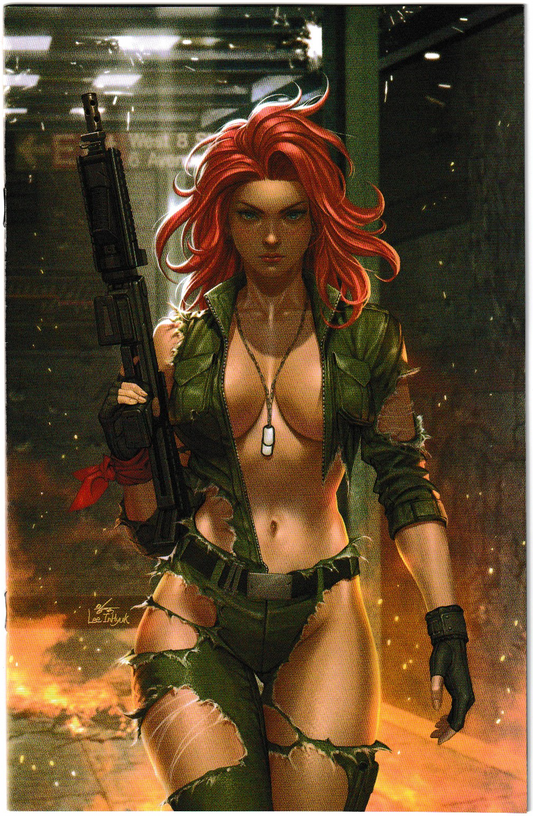 Heat Seeker: Exposed - A Gun Honey Series #2 (of 4) Cover J Inhyuk Lee Virgin Variant (Titan Comics, 2025) (NM/NM+)
