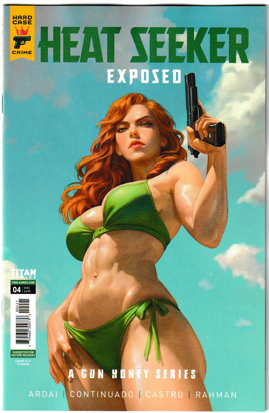 Heat Seeker: Exposed – A Gun Honey Series #4 (of 4) Cover B (Yasmine) Titan Comics, 2025