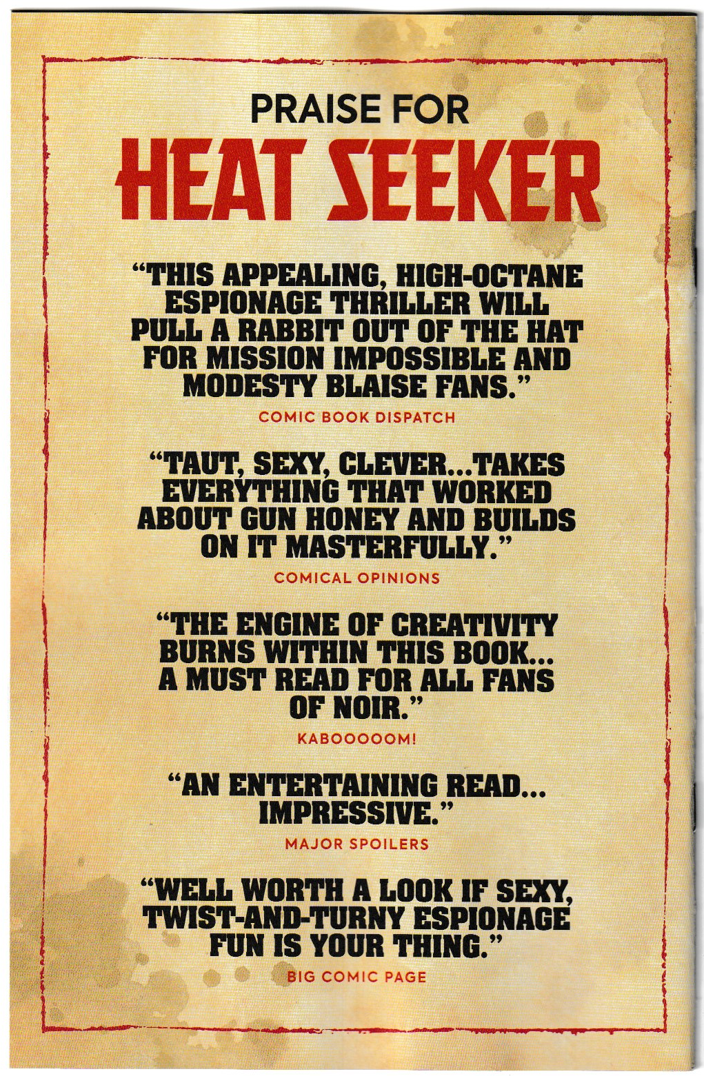 Heat Seeker: Exposed – A Gun Honey Series #4 (of 4) Cover E (Cosplay Photo) Titan Comics, 2025