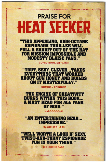 Heat Seeker: Exposed – A Gun Honey Series #4 (of 4) Cover E (Cosplay Photo) Titan Comics, 2025