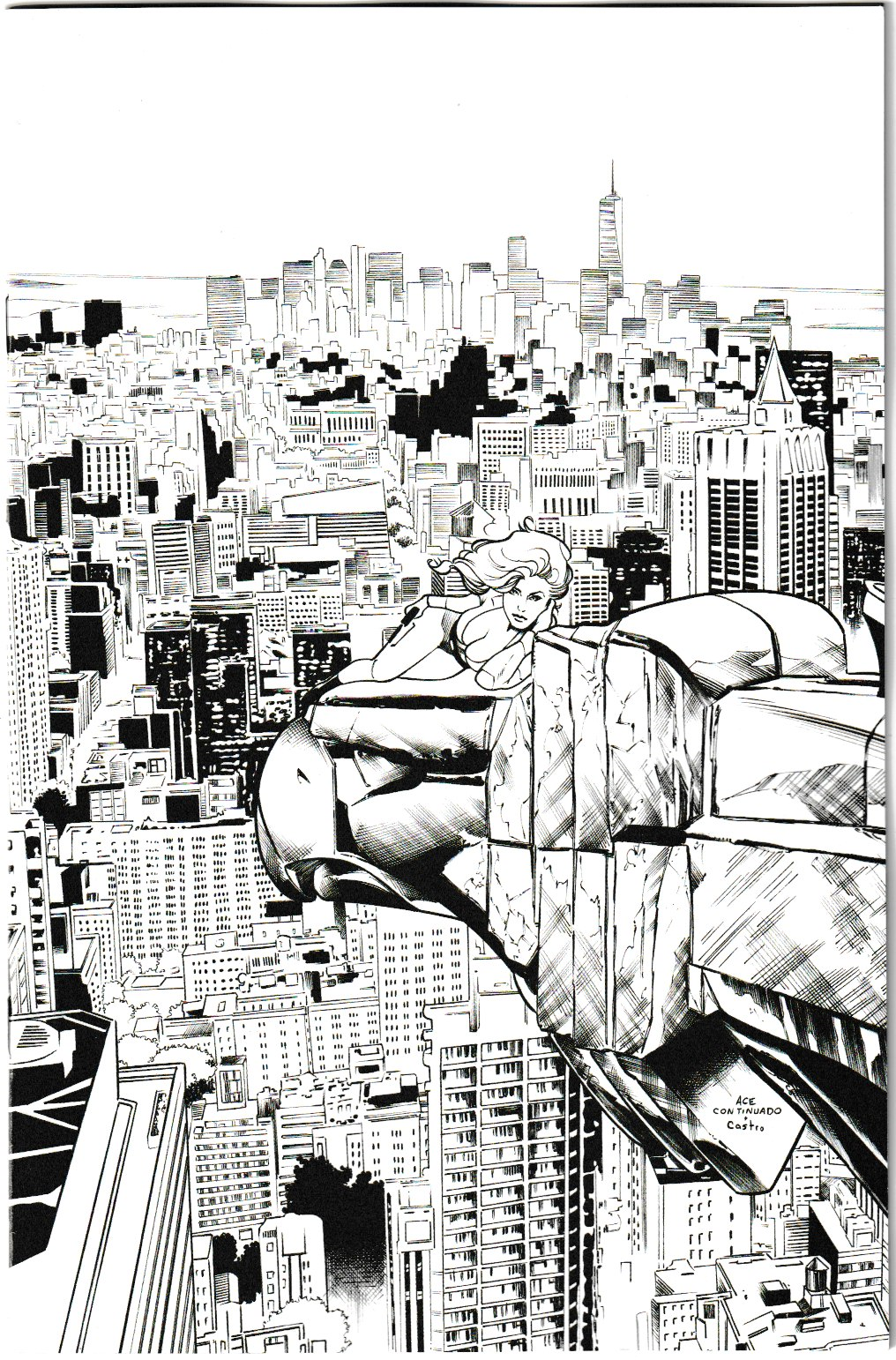 Heat Seeker: Exposed – A Gun Honey Series #3 (of 4) Cover J 1:5 Incentive Ace Continuado Variant (Titan Comics, 2025)