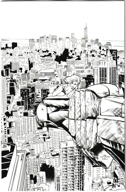 Heat Seeker: Exposed – A Gun Honey Series #3 (of 4) Cover J 1:5 Incentive Ace Continuado Variant (Titan Comics, 2025)