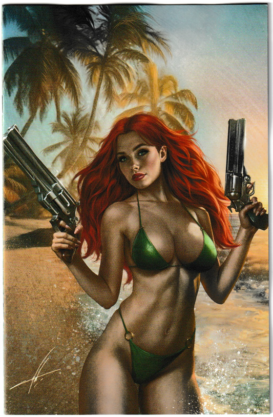 Heat Seeker: Exposed – A Gun Honey Series #4 (of 4) Cover K (Carla Cohen Virgin) Titan Comics, 2025