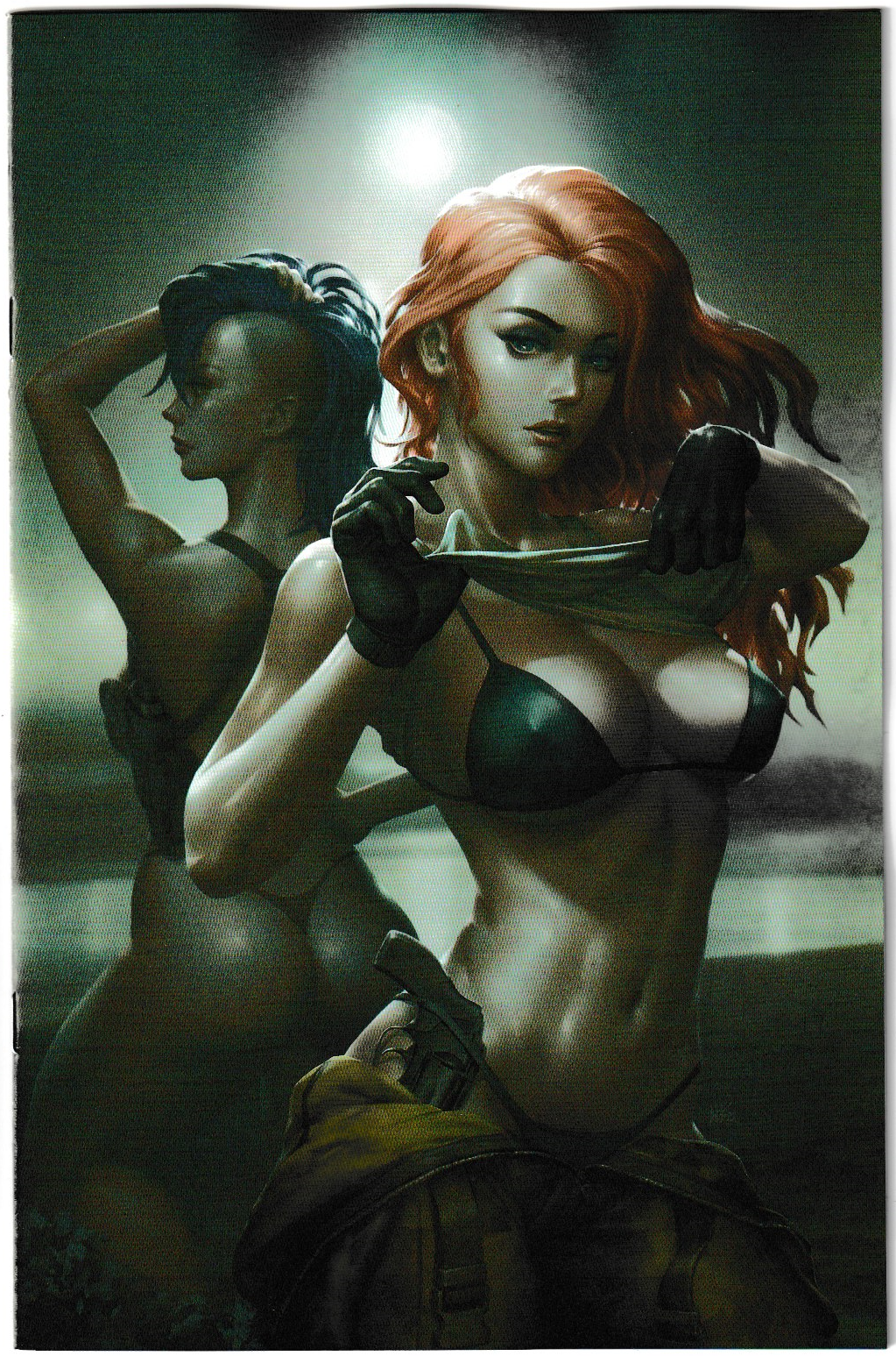 Heat Seeker: Exposed – A Gun Honey Series #3 (of 4) Cover K Kendrick Lim Virgin (Titan Comics, 2025)