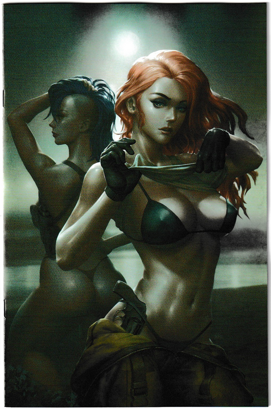 Heat Seeker: Exposed – A Gun Honey Series #3 (of 4) Cover K Kendrick Lim Virgin (Titan Comics, 2025)
