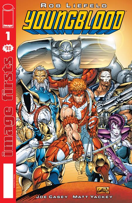 IMAGE FIRSTS YOUNGBLOOD (1992) #1 [SIGNED BY MARAT MYCHAELS]