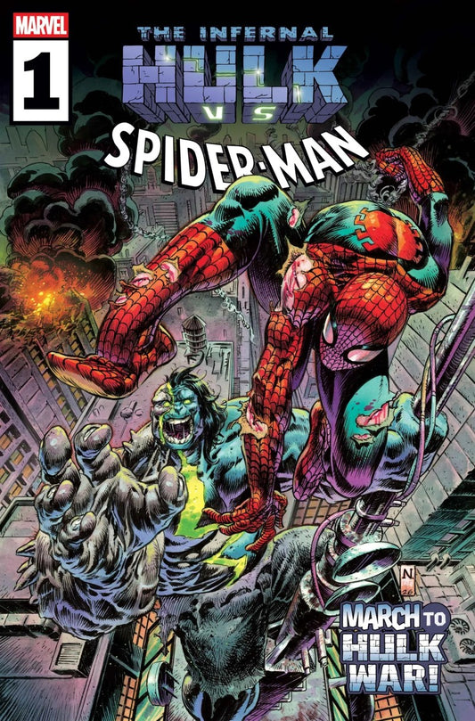 Infernal Hulk vs Spider-Man #1 (One Shot) & Variants (1st Print) Marvel Comics 2026