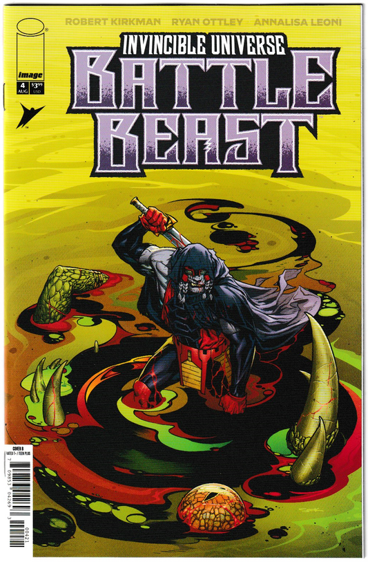 Invincible Universe: Battle Beast #4 Cover B Ryan Sook Variant – Image Comics 2025 (NM/NM+)