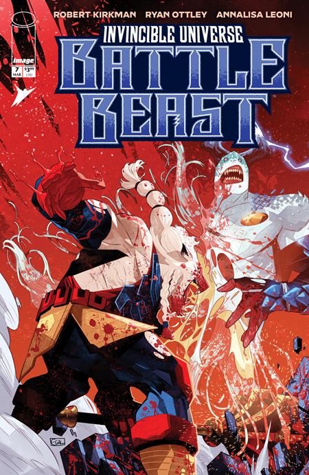 INVINCIBLE UNIVERSE BATTLE BEAST #7 CVR F INC 1:75 TODD MCFARLANE VAR (1st Print) [7 Book Bundle]