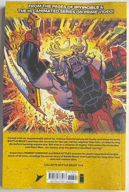 Invincible Universe: Battle Beast TP Vol 01 Direct Market Exclusive Ryan Ottley & Annalisa Leoni Cvr A