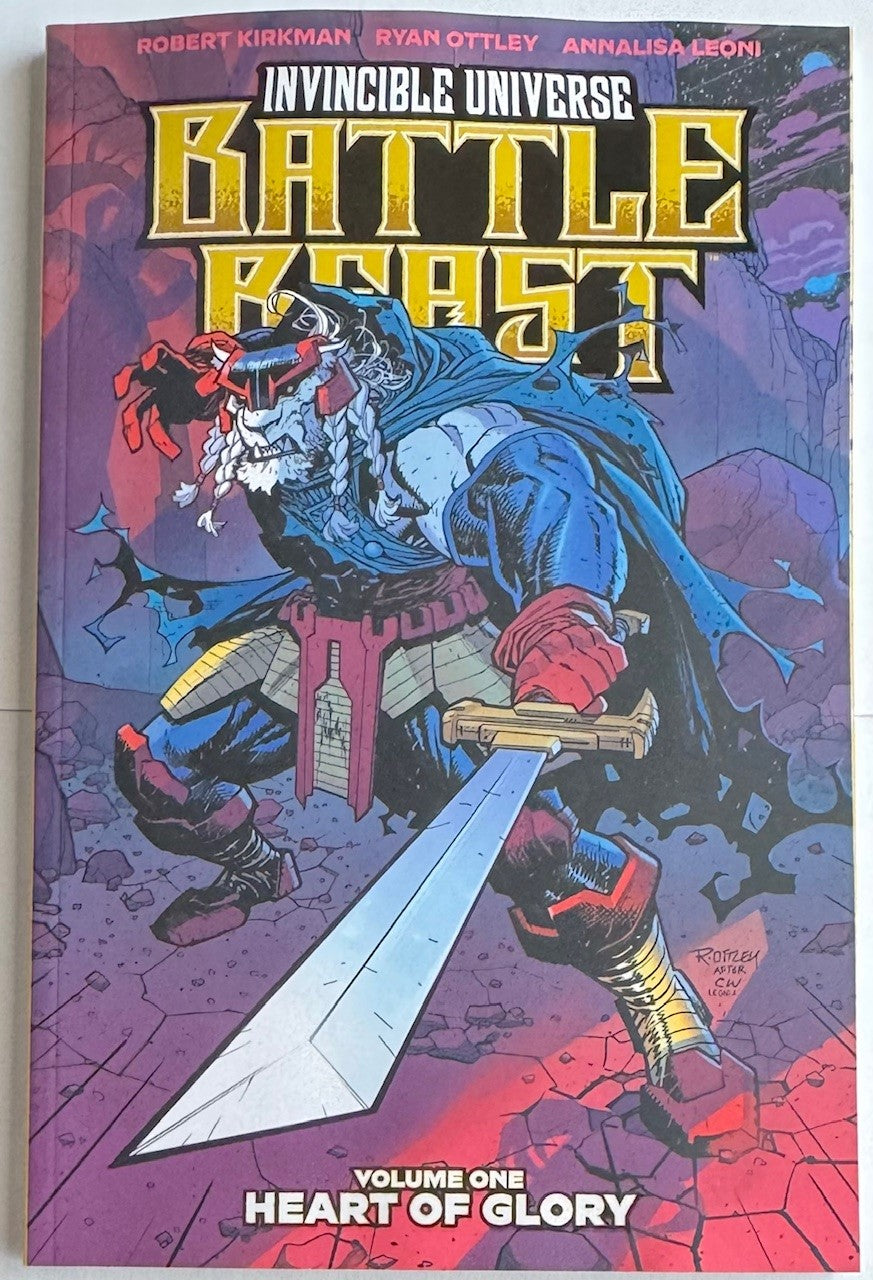 Invincible Universe: Battle Beast TP Vol 01 Direct Market Exclusive Ryan Ottley & Annalisa Leoni Cvr A