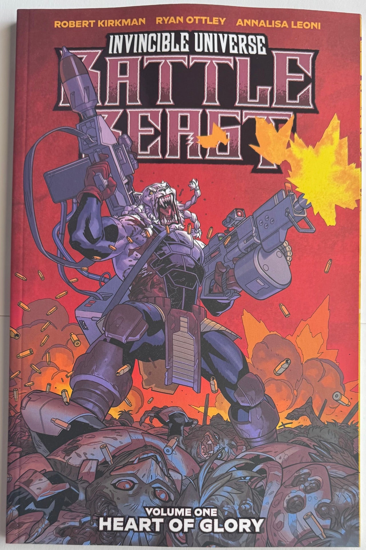 Invincible Universe: Battle Beast Trade Paperback Vol 01 Ryan Ottley & Annalisa Leoni Cvr B
