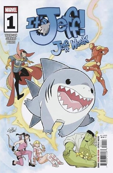Its Jeff: Jeff Week (2025) #1 [SIGNED BY JON BAILEY (Voice of Jeff the Land Shark)]