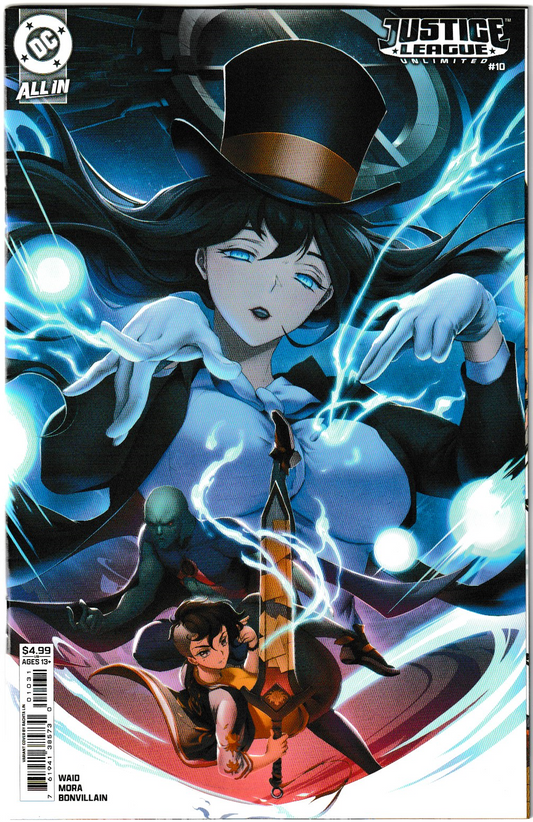 Justice League Unlimited #10 Cover C (Rachta Lin) (NM/NM+)