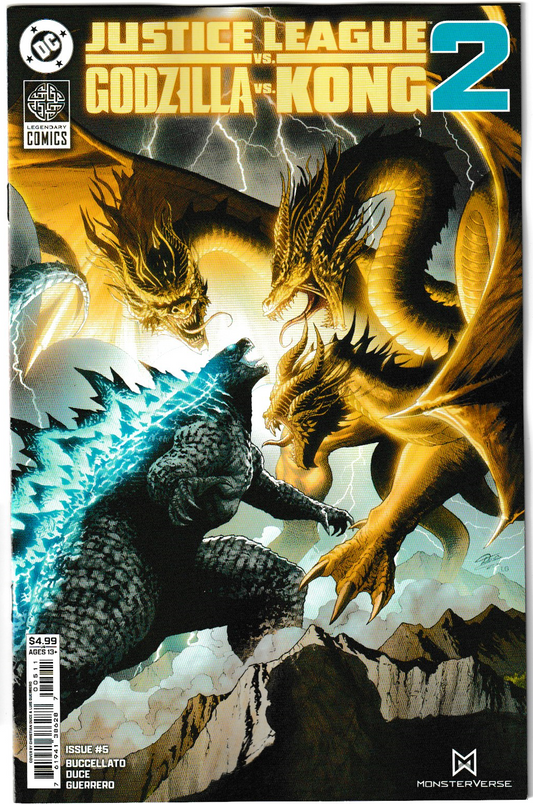 Justice League vs. Godzilla vs. Kong 2 #5 (of 7) Cvr A Christian Duce (DC Comics 2025)