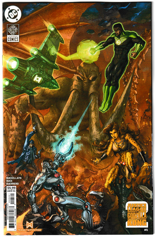 Justice League vs. Godzilla vs. Kong 2 #5 (of 7) Cvr B Alan Quah Card Stock Var (DC Comics 2025)